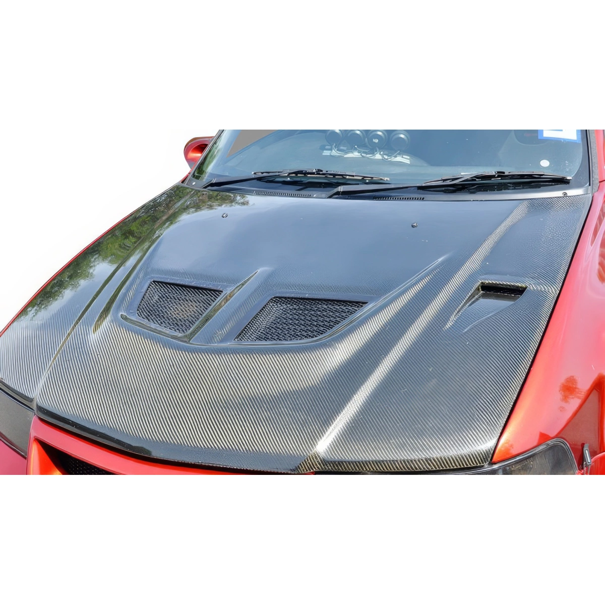 Modify your Mitsubishi Evolution 1998 with our Exterior/Hoods - 1