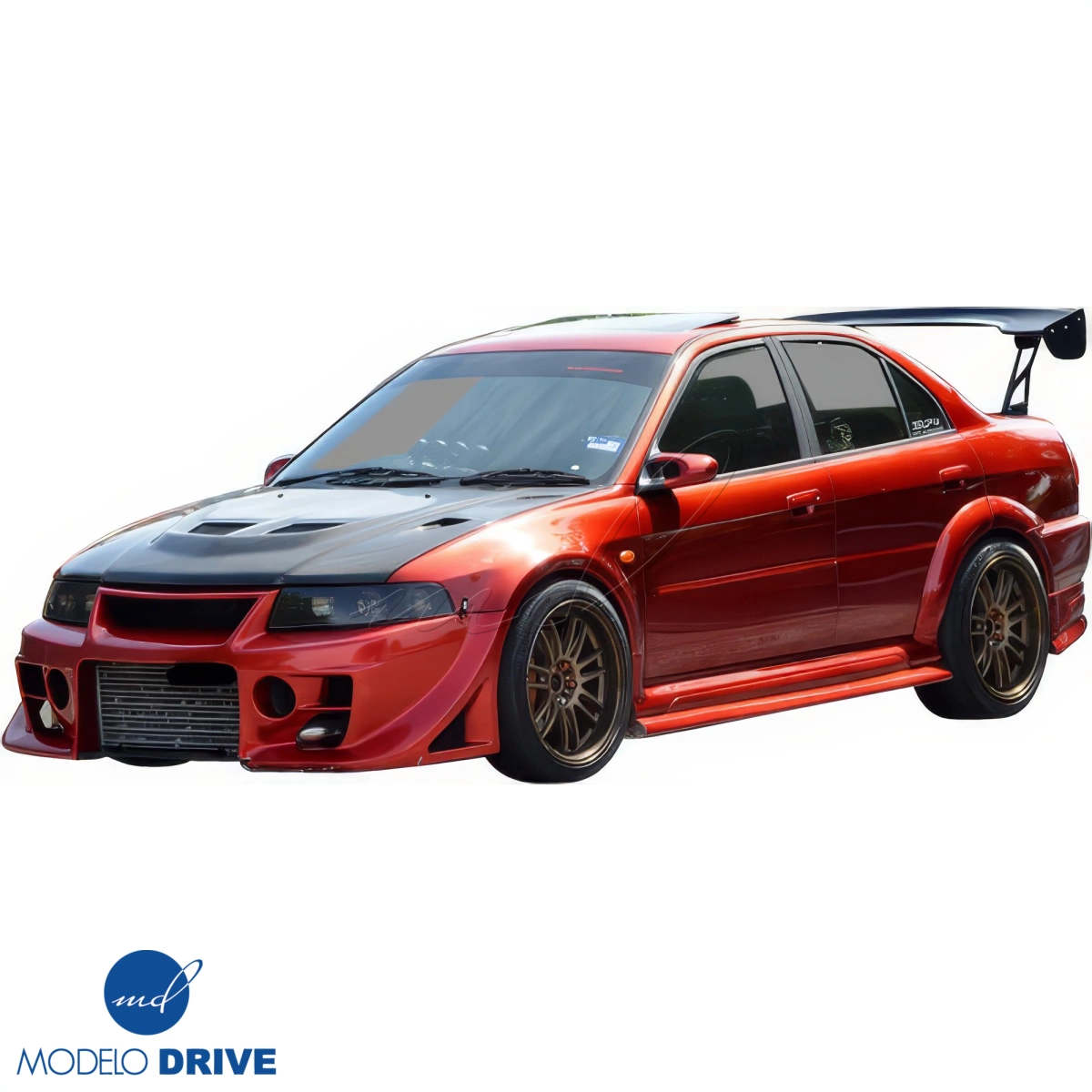 Modify your Mitsubishi Evolution 1998 with our Exterior/Hoods - 4
