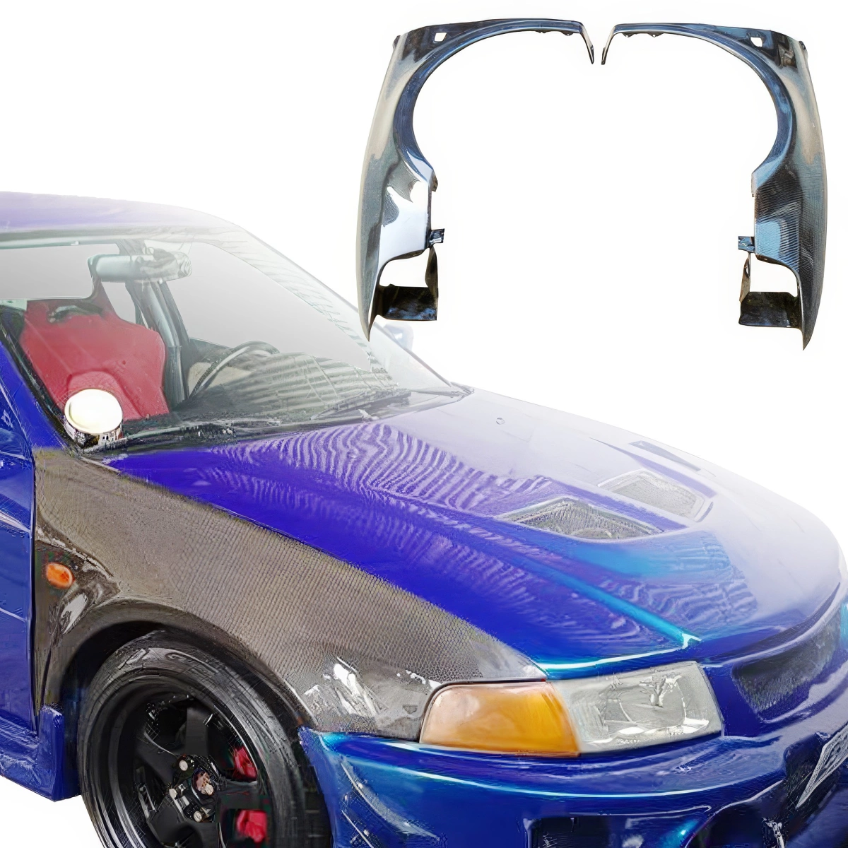 Modify your Mitsubishi Evolution 1998 with our Exterior/Fenders - 1