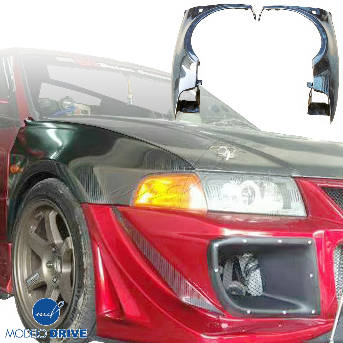 Modify your Mitsubishi Evolution 1998 with our Exterior/Fenders - 