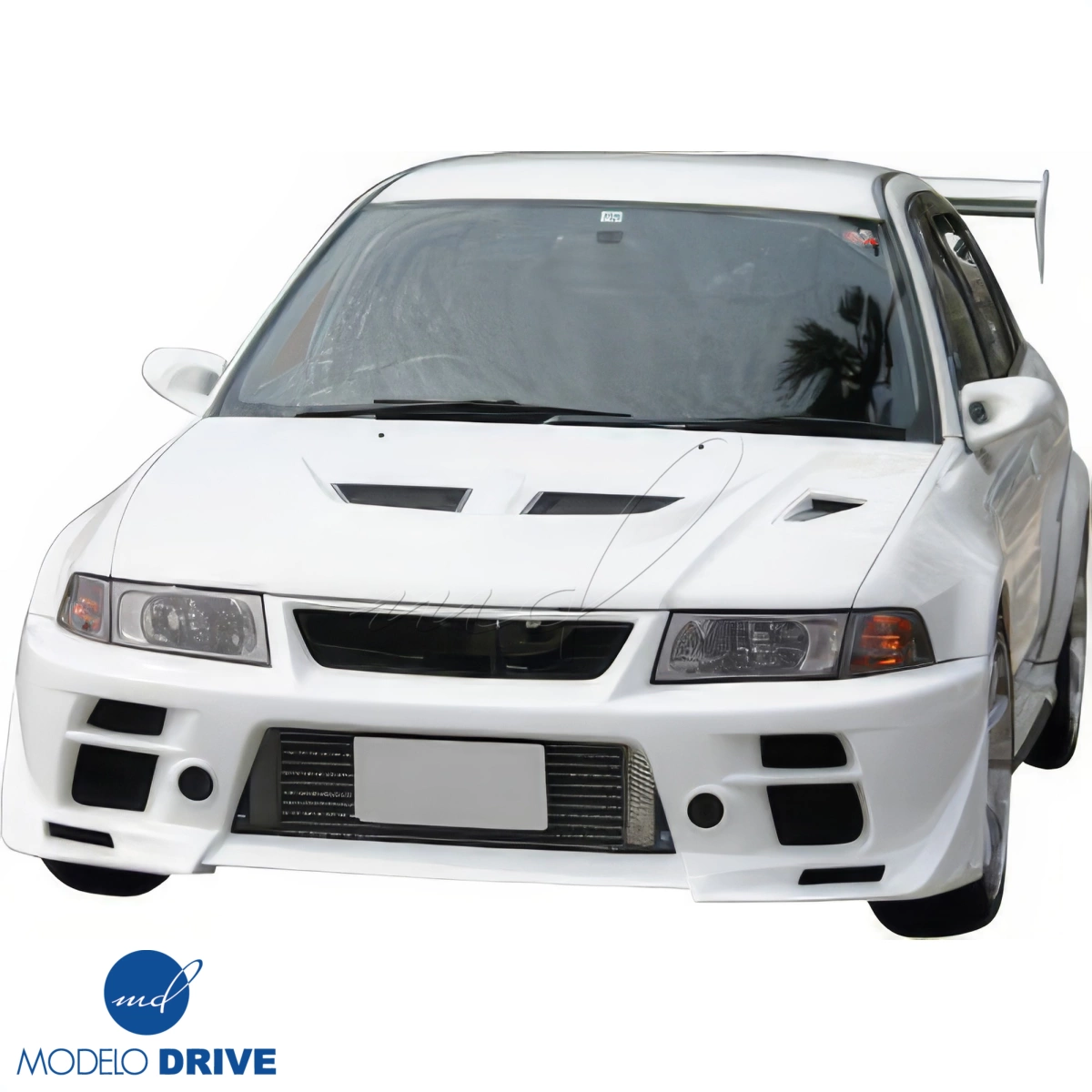 Modify your Mitsubishi Evolution 1998 with our Exterior/Front Bumpers - 5