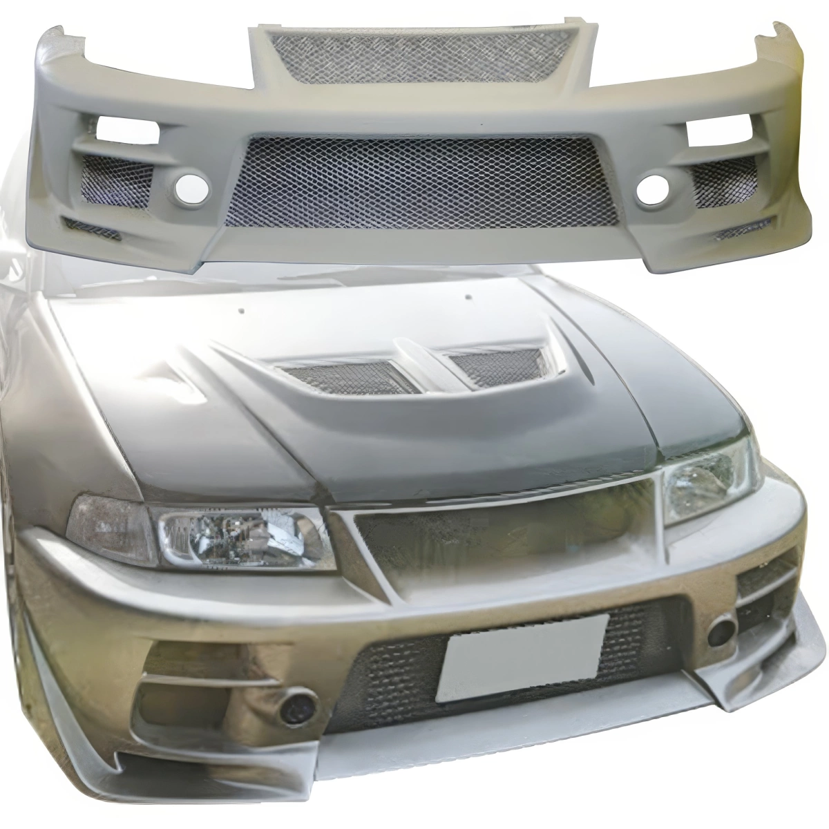 Modify your Mitsubishi Evolution 1998 with our Exterior/Front Bumpers - 7