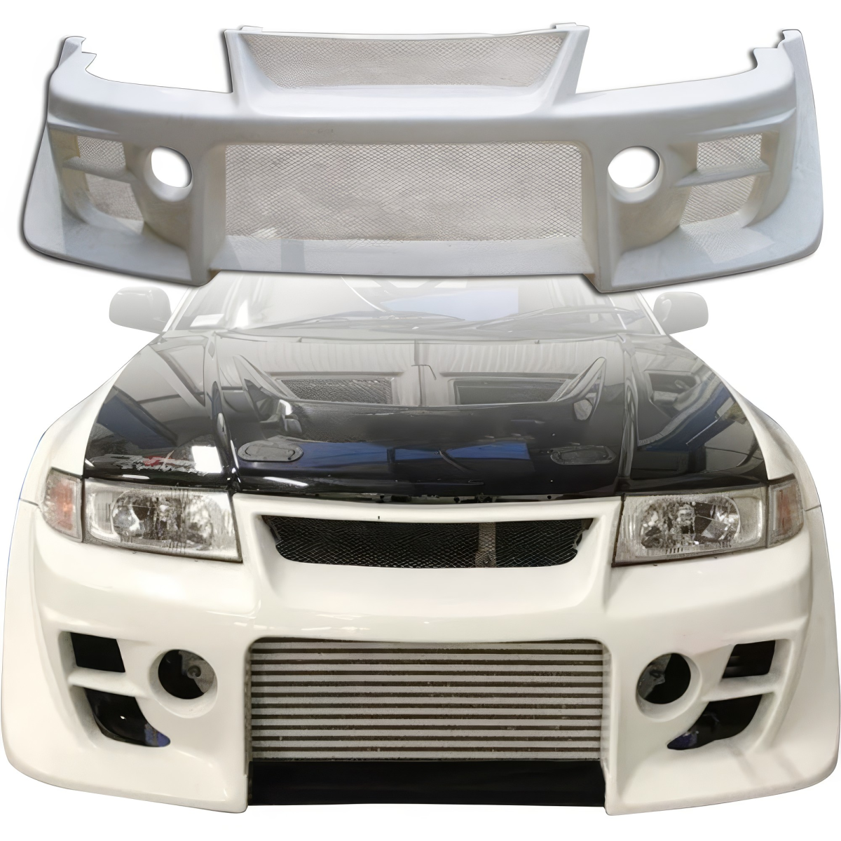 Modify your Mitsubishi Evolution 1998 with our Exterior/Front Bumpers or Lips - 