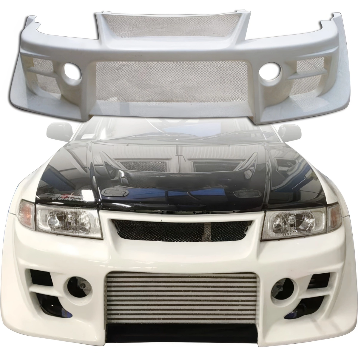 Modify your Mitsubishi Evolution 1998 with our Exterior/Front Bumpers - 1