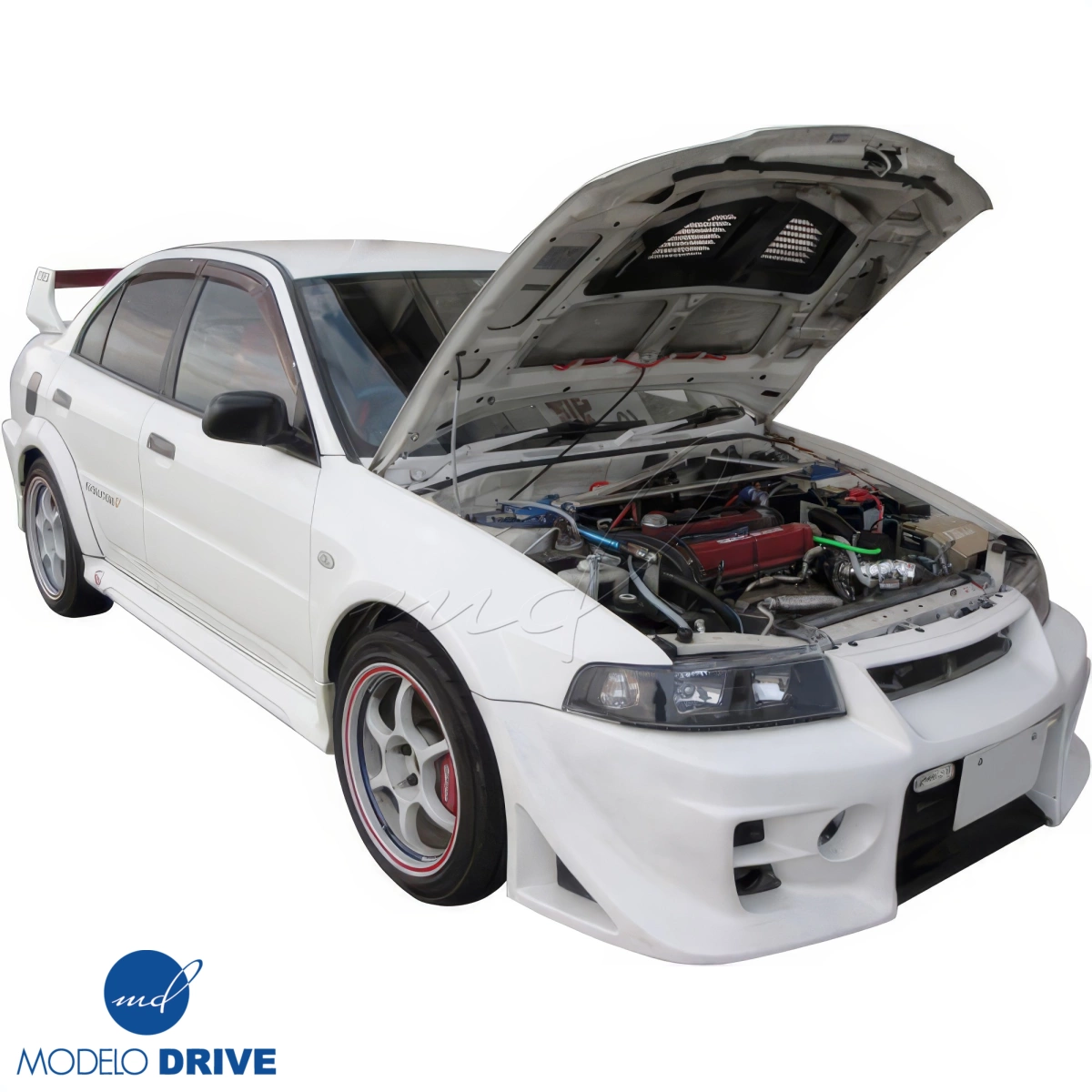 Modify your Mitsubishi Evolution 1998 with our Exterior/Front Bumpers - 3