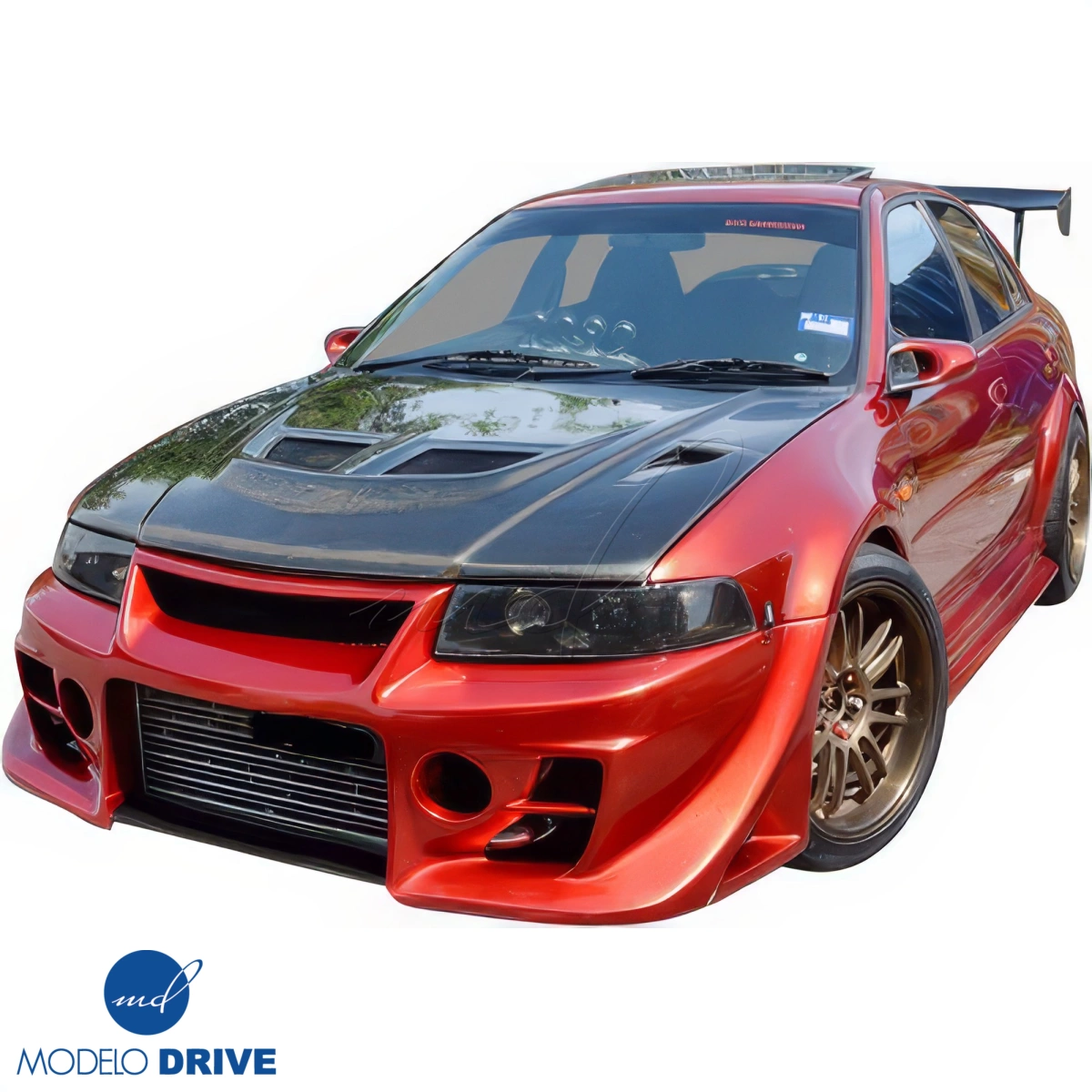 Modify your Mitsubishi Evolution 1998 with our Exterior/Front Bumpers - 6