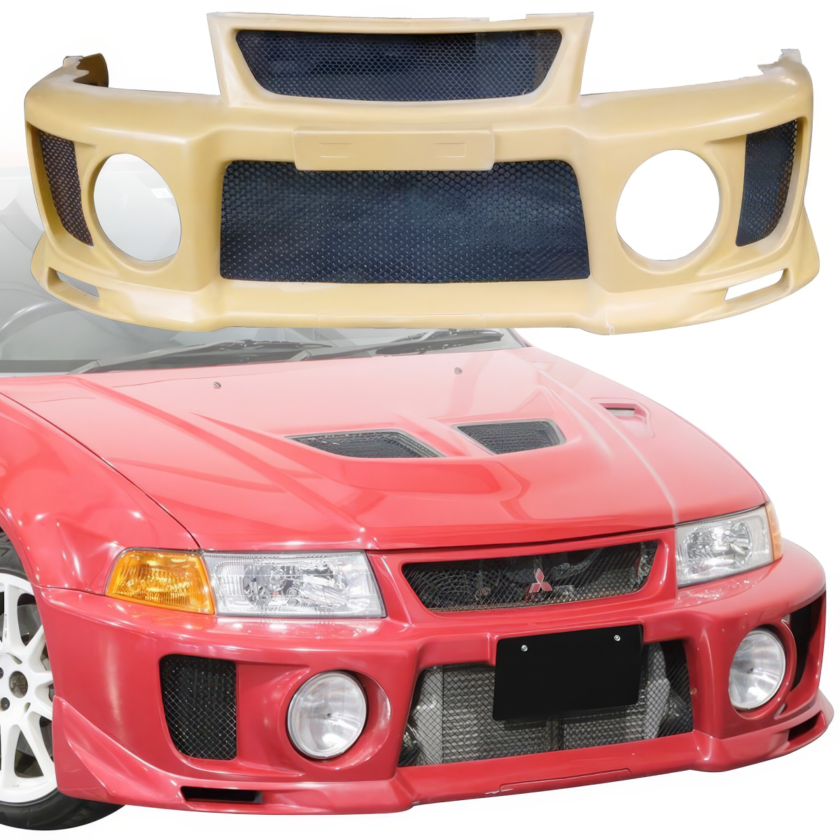 Modify your Mitsubishi Evolution 1998 with our Exterior/Hoods - 