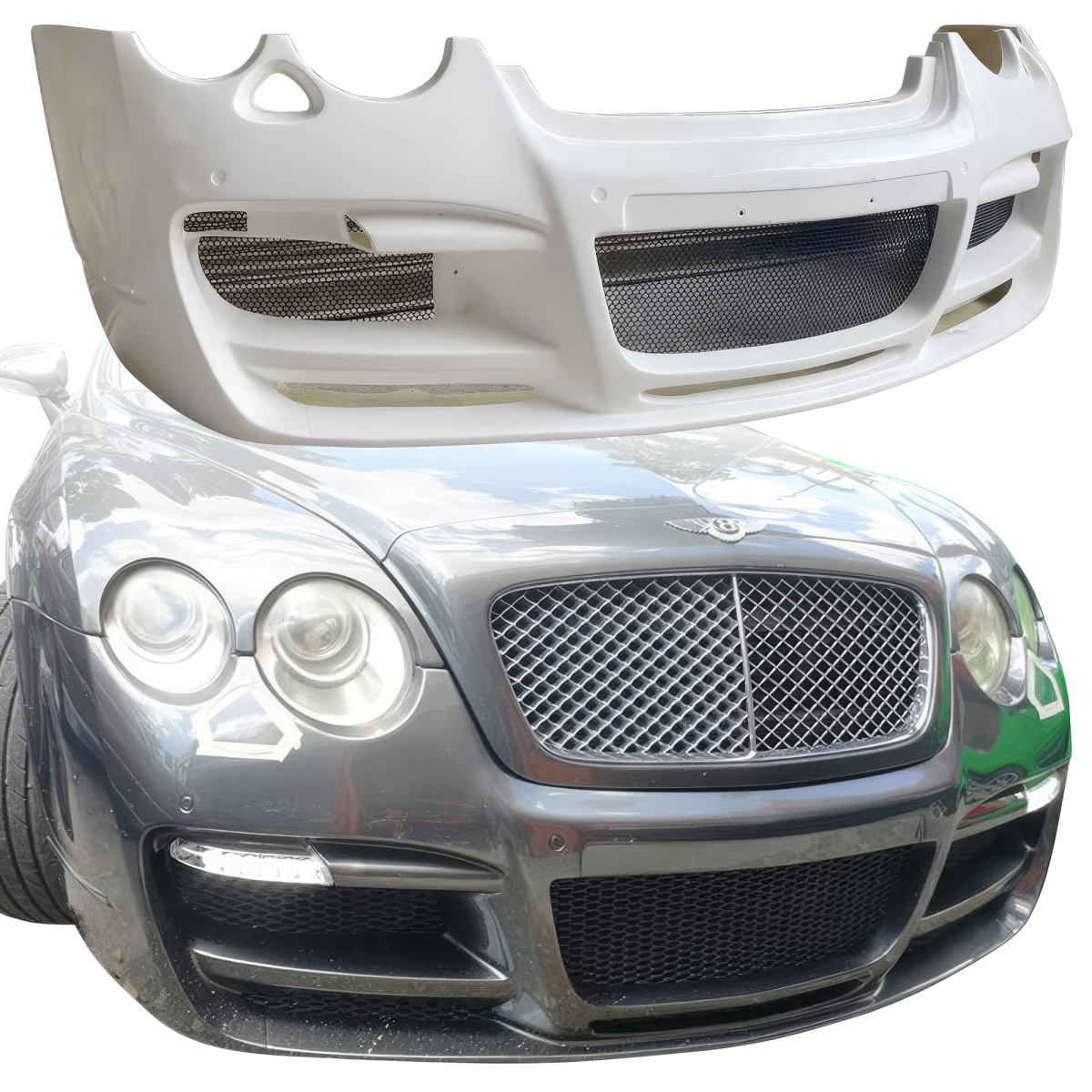 Modify your Bentley Continental 2003 with our Exterior/Front Bumpers or Lips - 