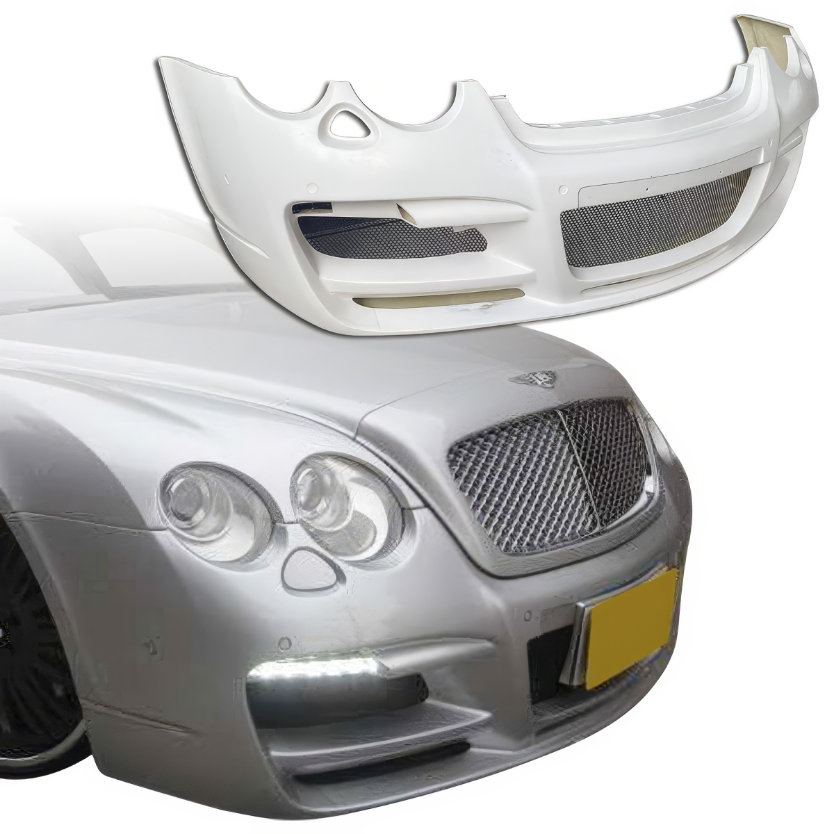 Modify your Bentley Continental 2003 with our Exterior/Front Bumpers or Lips - 