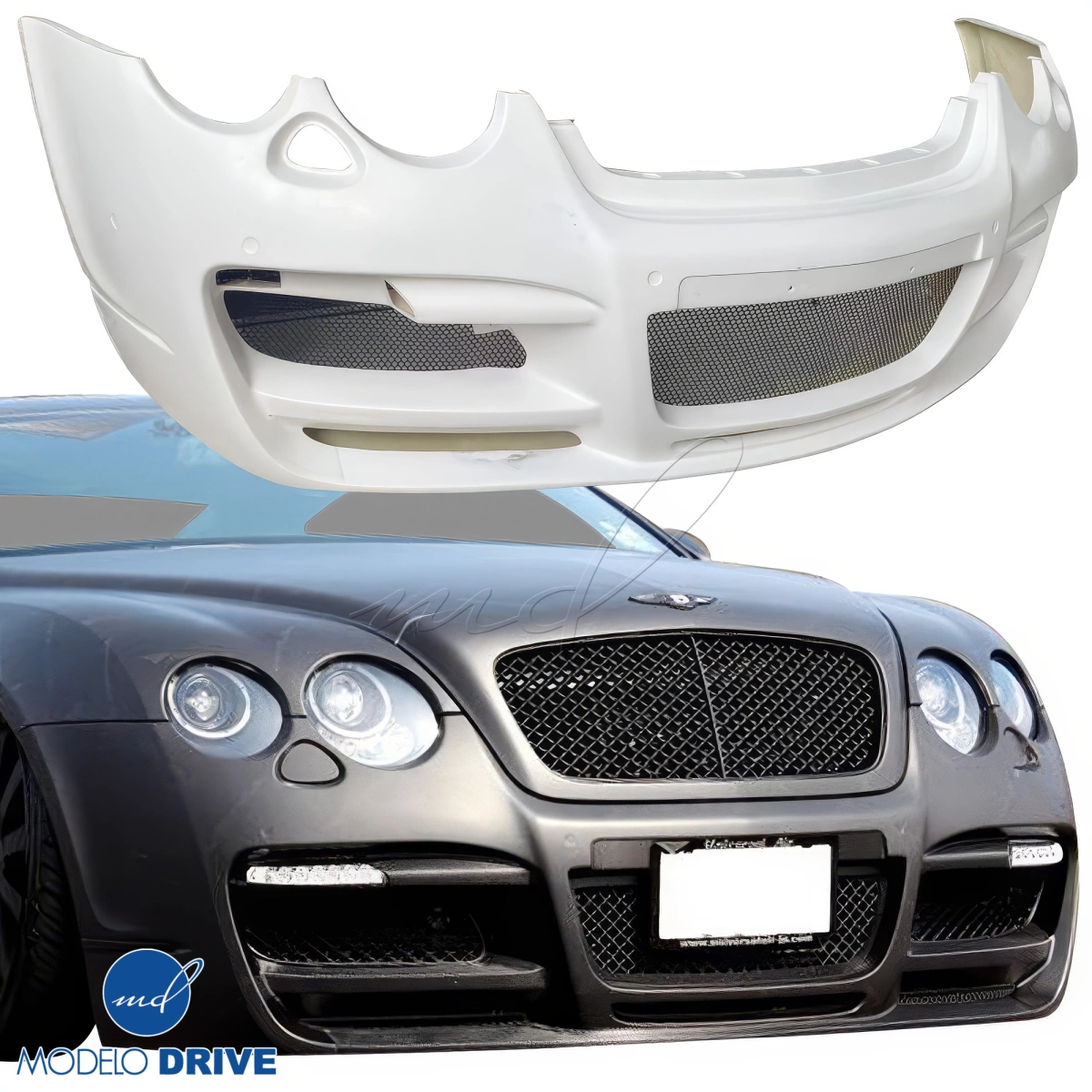 Modify your Bentley Continental 2003 with our Exterior/Front Bumpers - 19