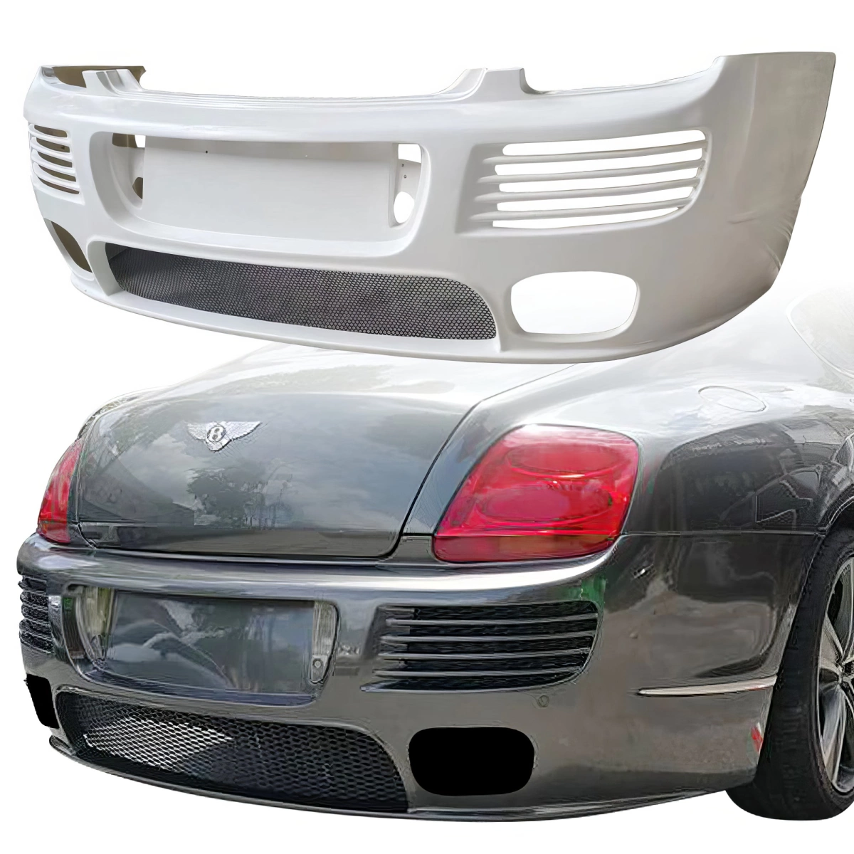 Modify your Bentley Continental 2003 with our Exterior/Rear Bumpers - 1