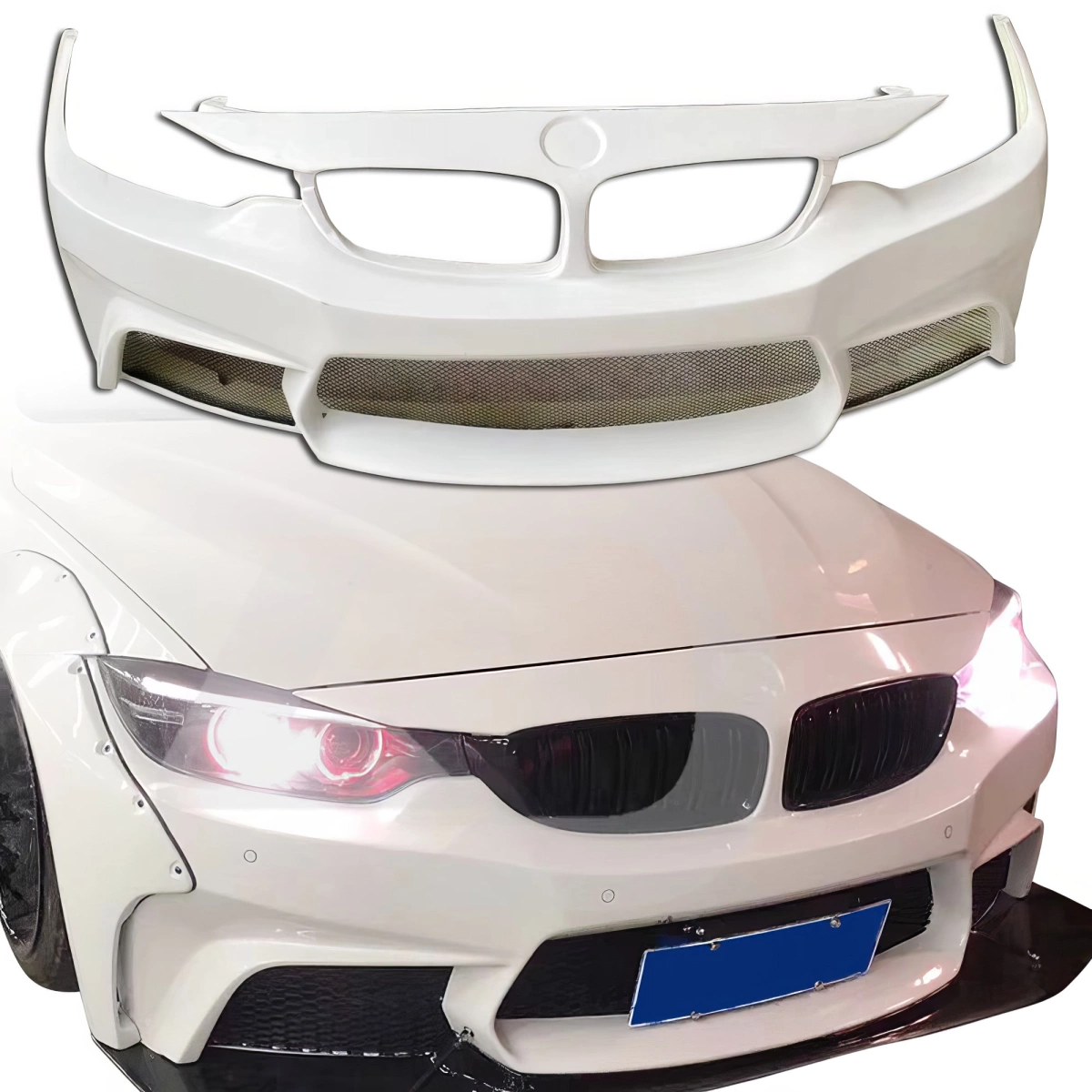 Modify your BMW 4-Series 2014 with our Exterior/Front Bumpers - 1