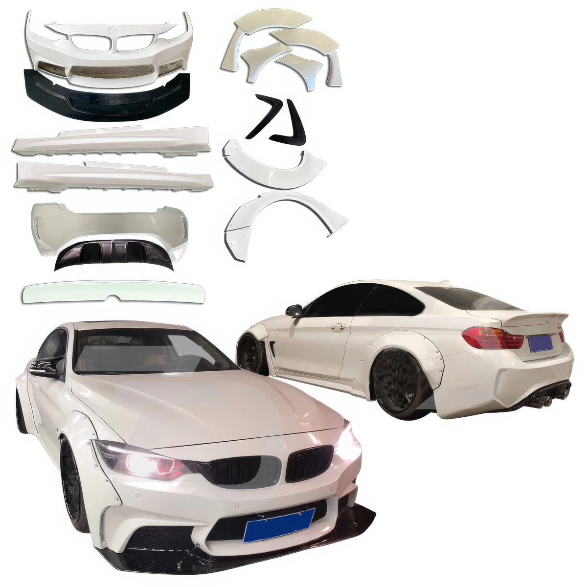 Modify your BMW 4-Series 2014 with our Exterior/Complete Body Kits - 1