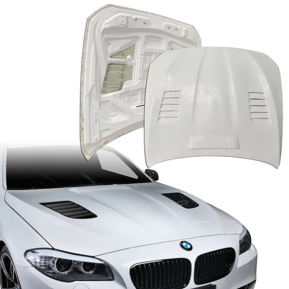 Modify your BMW 5-Series 2011 with our Exterior/Hoods - 