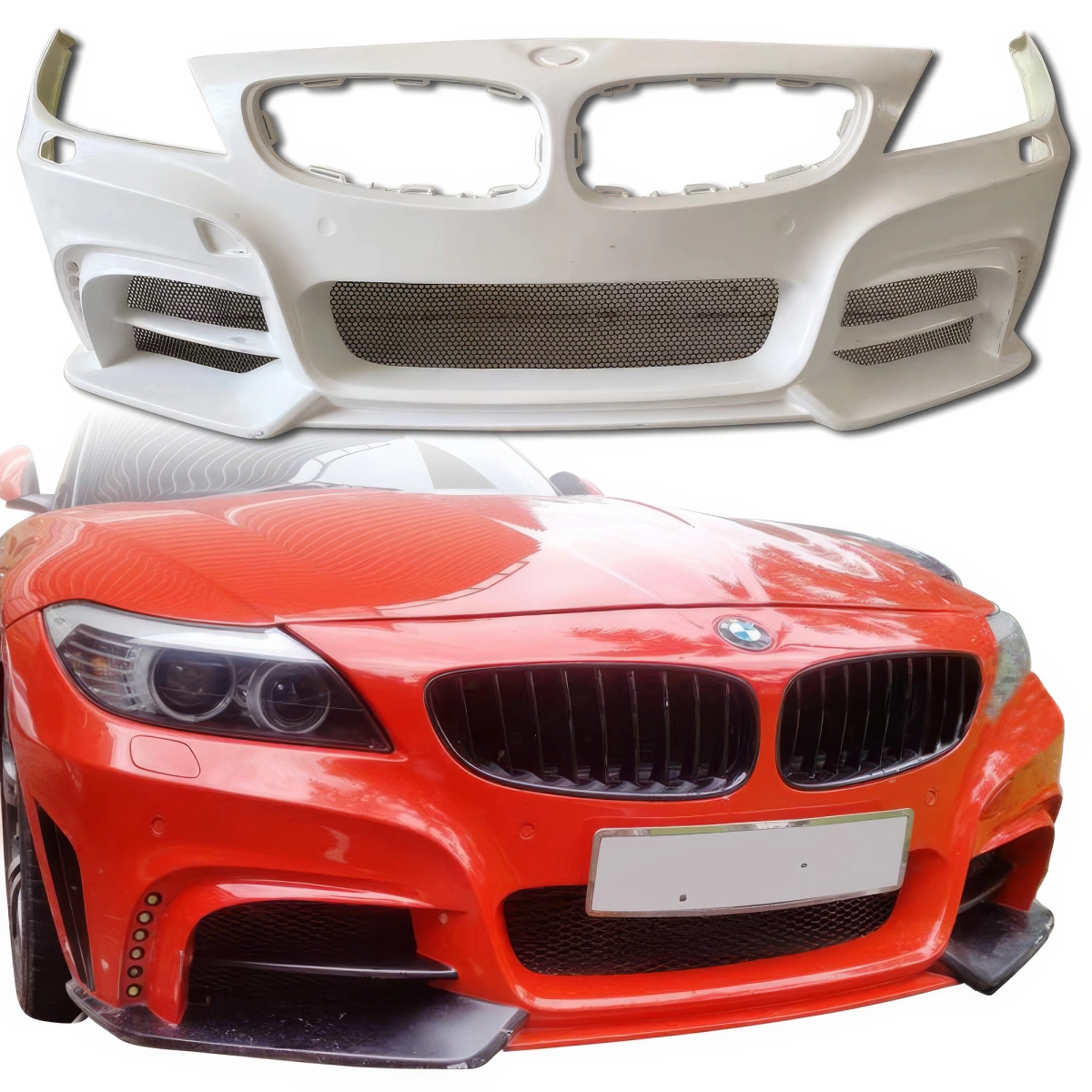 Modify your BMW Z4 2009 with our Exterior/Front Bumpers - 8