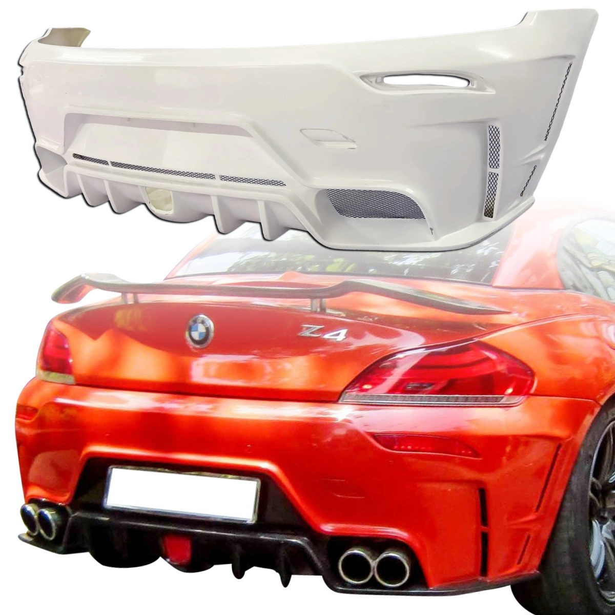 Modify your BMW Z4 2009 with our Exterior/Rear Bumpers - 8