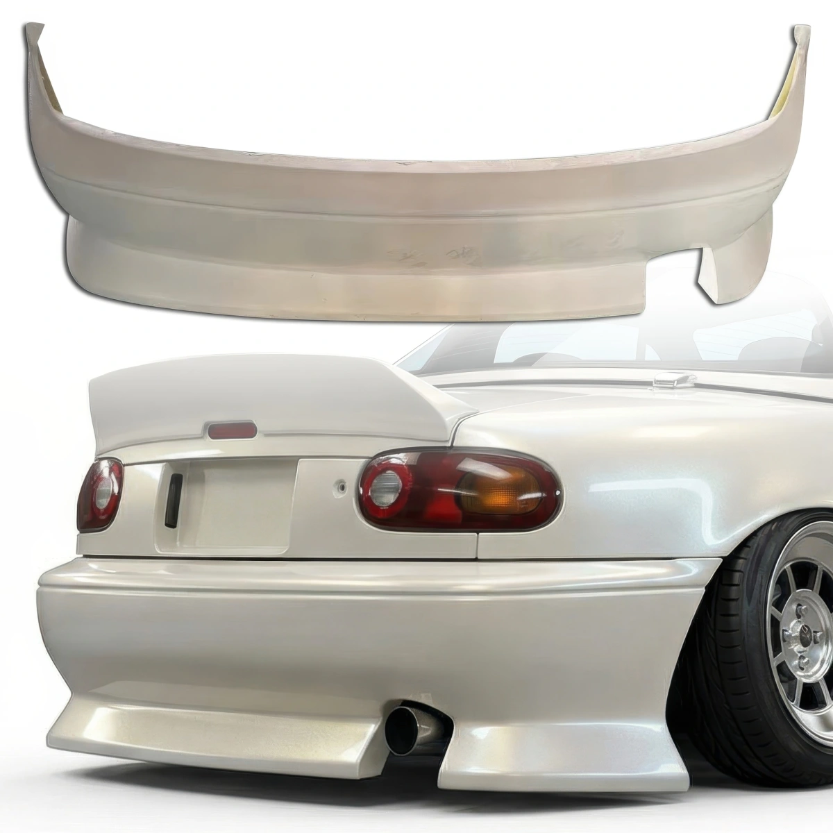 Modify your Mazda Miata 1990 with our Exterior/Rear Bumpers - 1