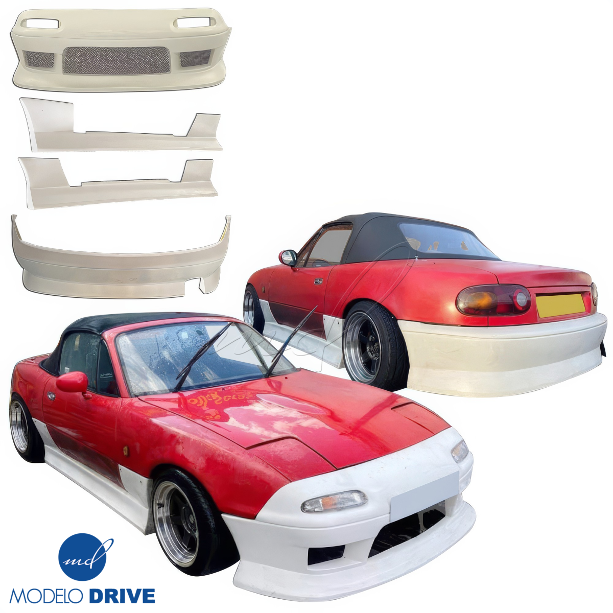 Modify your Mazda Miata 1990 with our Exterior/Complete Body Kits - 