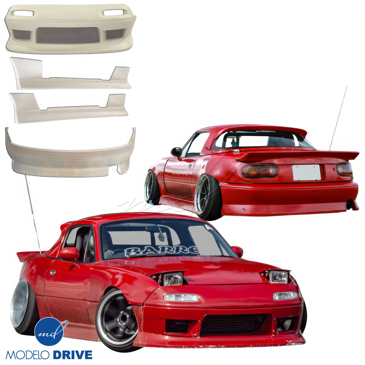 Modify your Mazda Miata 1990 with our Exterior/Complete Body Kits - 3
