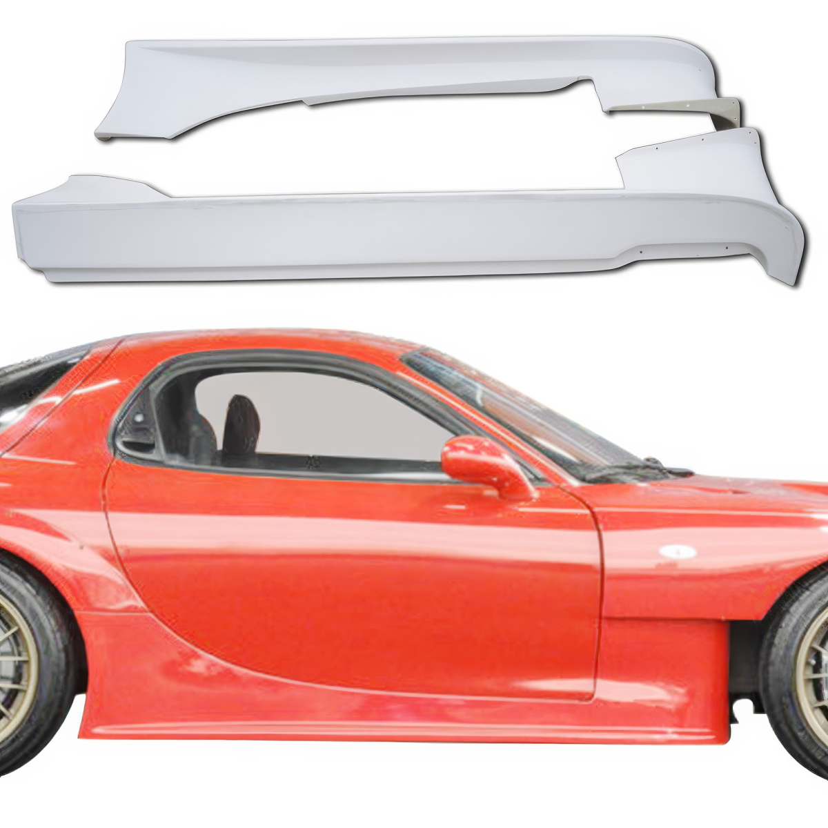 Modify your Mazda RX-7 1993 with our Exterior/Side Skirts - 