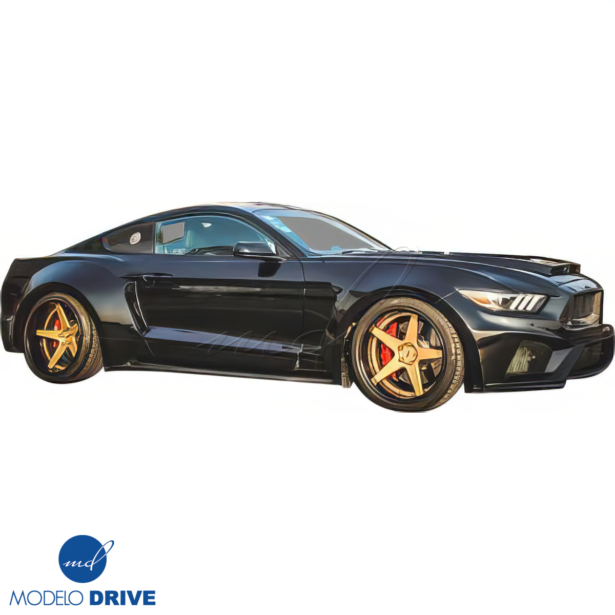 Modify your Ford Mustang 2015 with our Exterior/Side Skirts - 