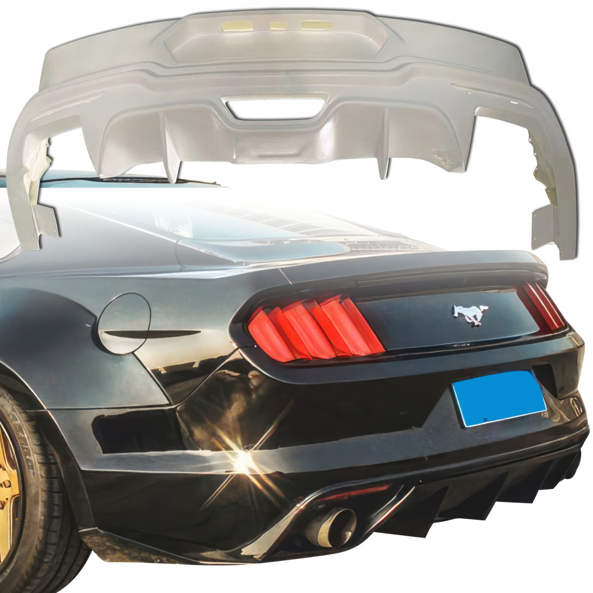 Modify your Ford Mustang 2015 with our Exterior/Rear Bumpers or Lips - 