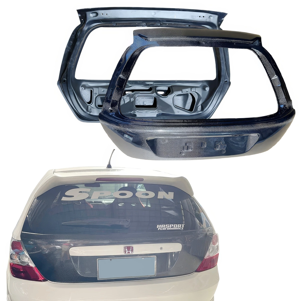 Modify your Honda Civic 2002 with our Exterior/Trunks - 1