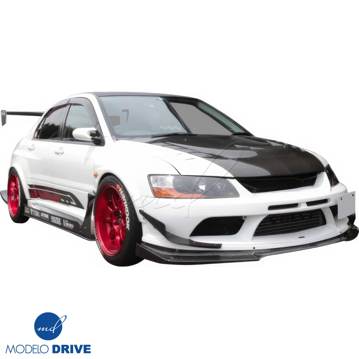 Modify your Mitsubishi Evolution 2003 with our Exterior/Front Bumpers - 3