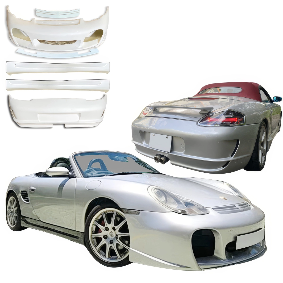 Modify your Porsche Boxster 1997 with our Exterior/Complete Body Kits - 1