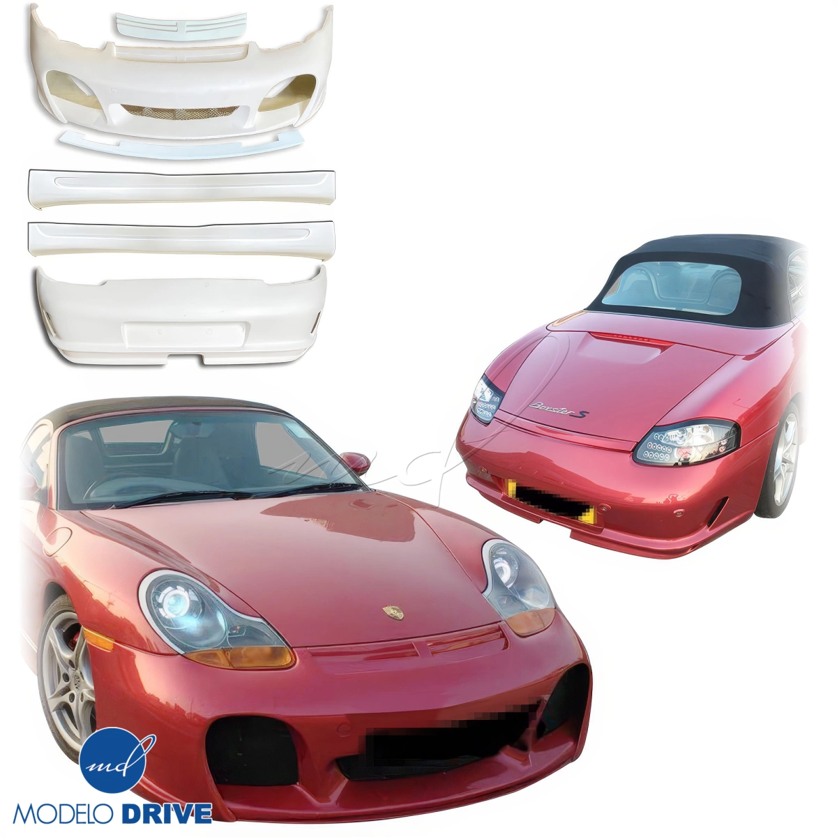 Modify your Porsche Boxster 1997 with our Exterior/Complete Body Kits - 3