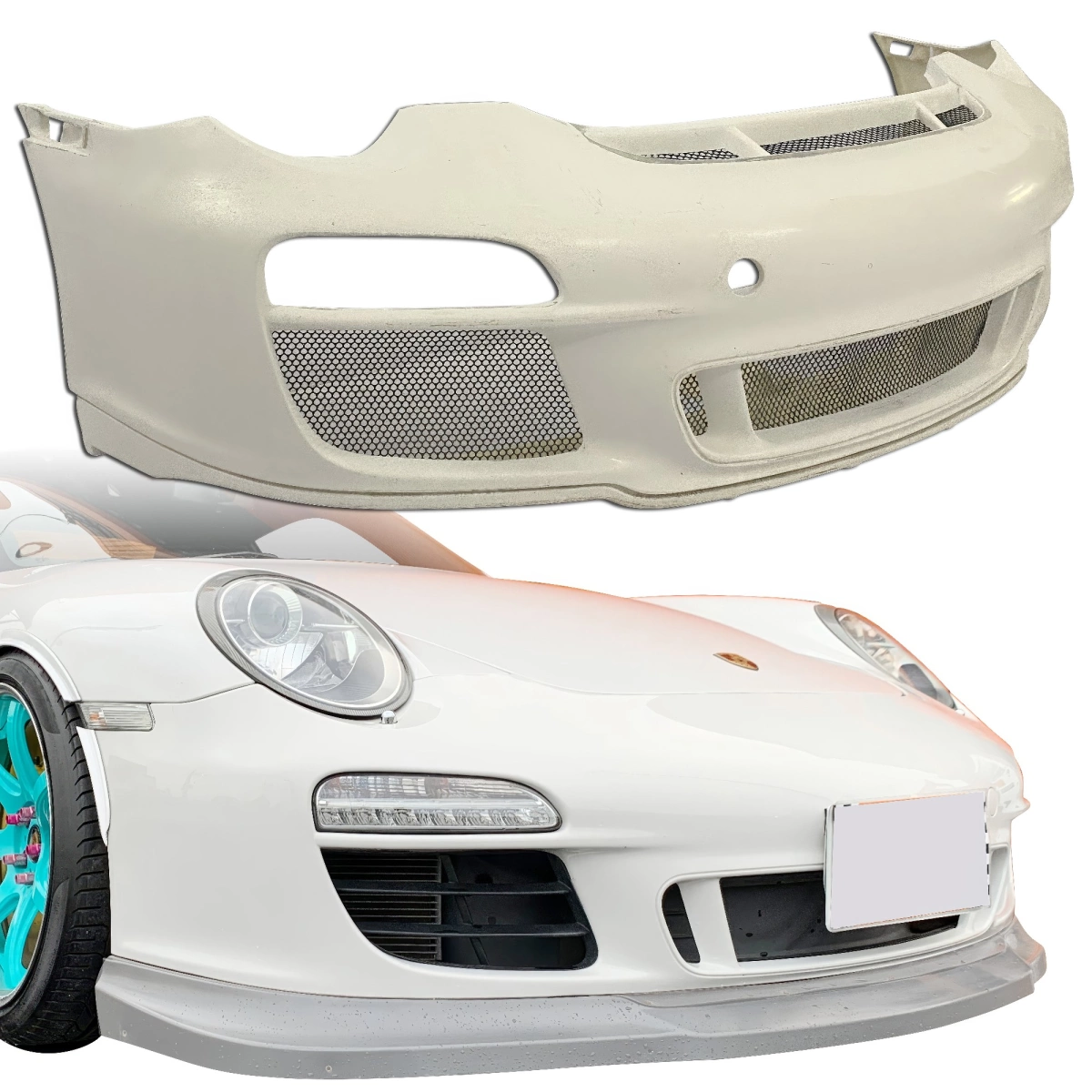 Modify your Porsche 911 2009 with our Exterior/Front Bumpers - 1