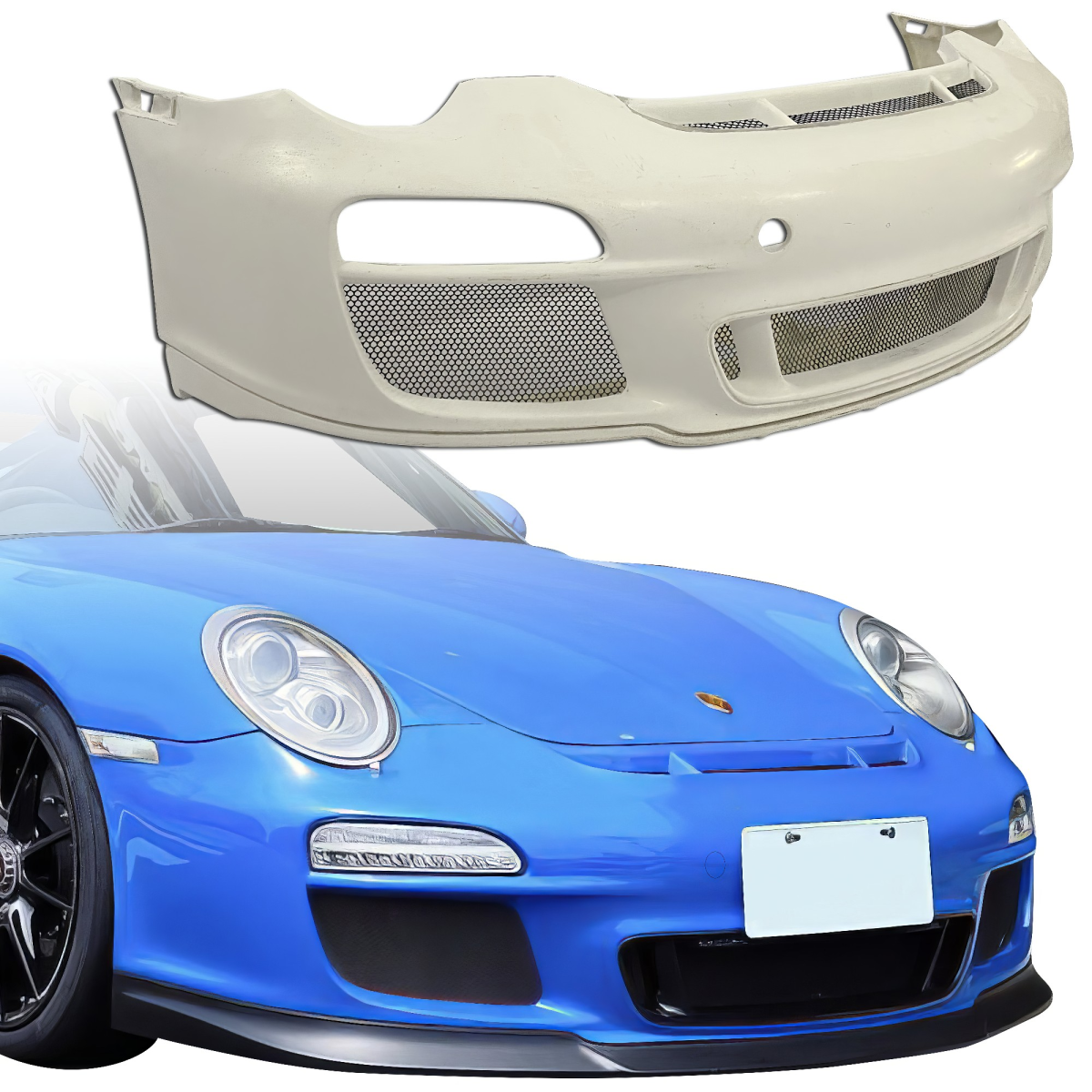 Modify your Porsche 911 2009 with our Exterior/Front Bumpers - 