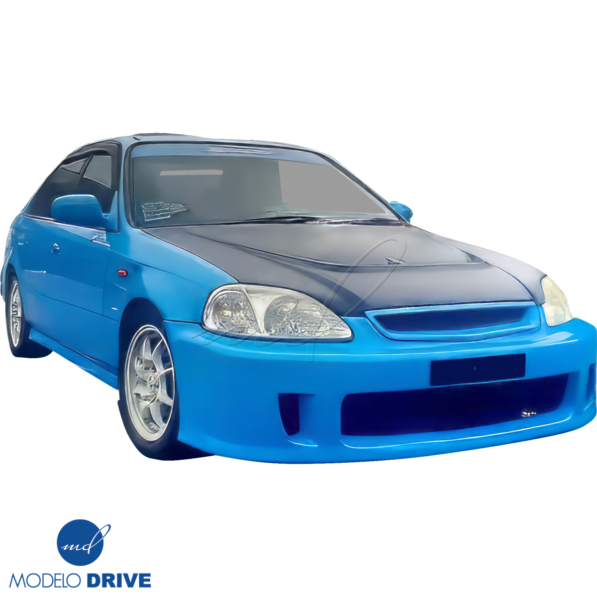 Modify your Honda Civic 1996 with our Exterior/Hoods - 