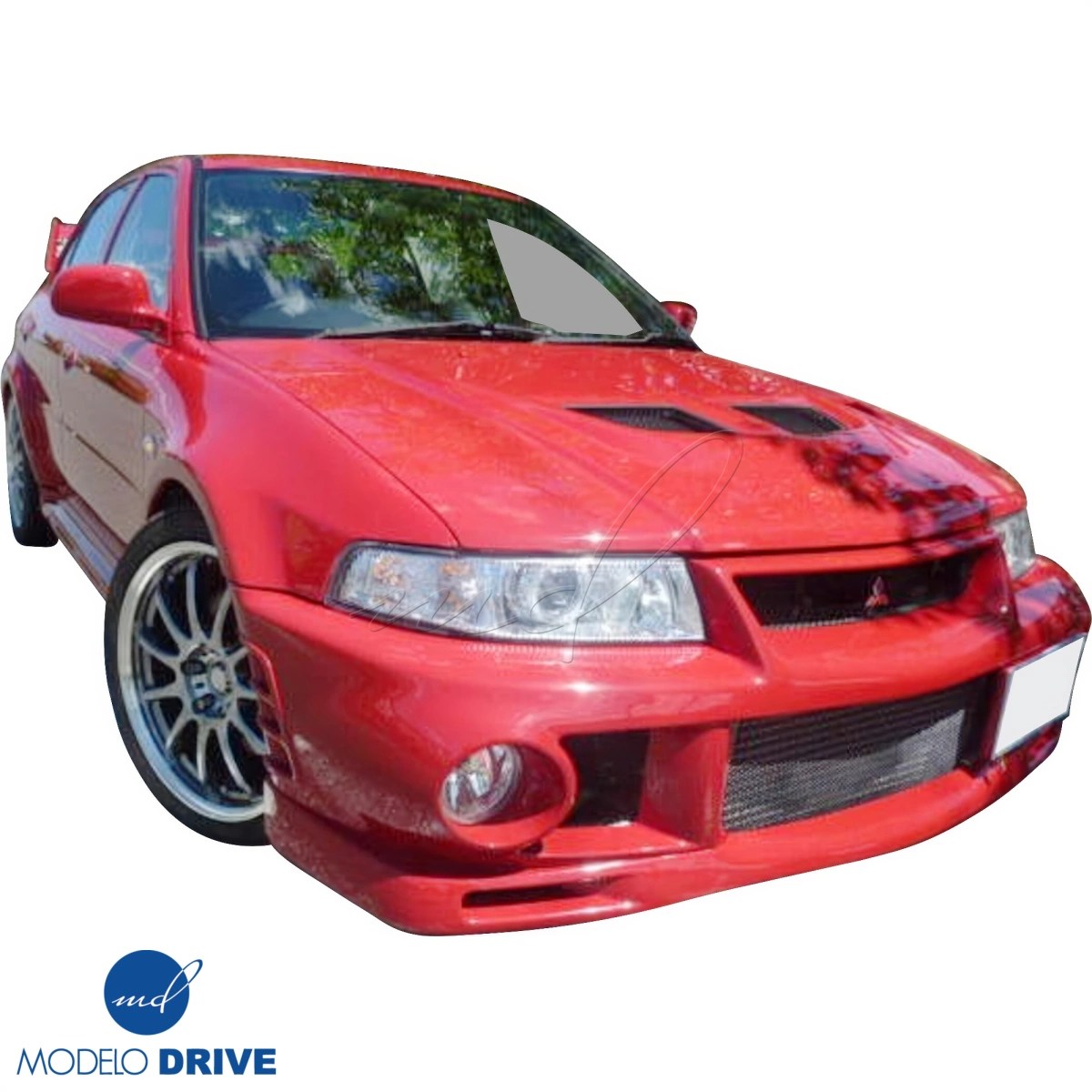 Modify your Mitsubishi Evolution 1998 with our Exterior/Front Bumpers - 7
