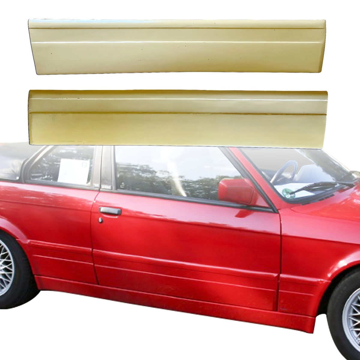Modify your BMW 3-Series 1984 with our Exterior/Side Skirts - 4