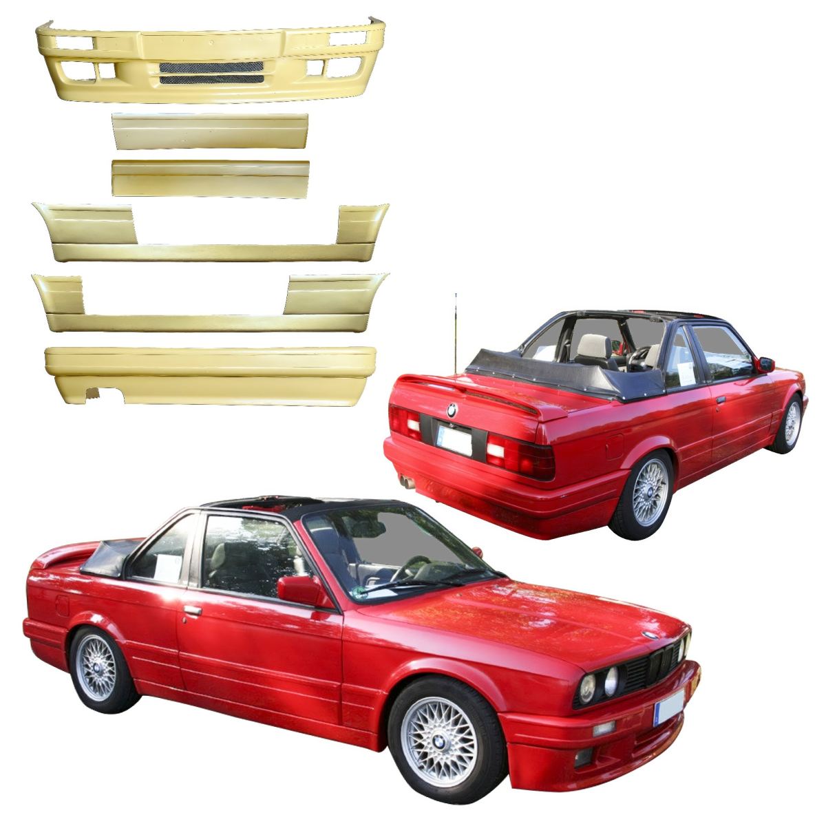 Modify your BMW 3-Series 1984 with our Exterior/Complete Body Kits - 