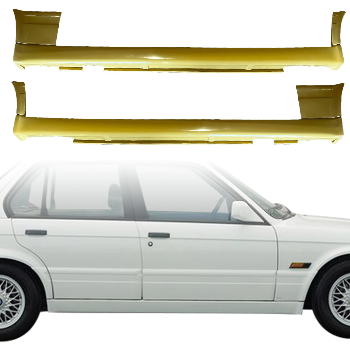 Modify your BMW 3-Series 1984 with our Exterior/Side Skirts - 