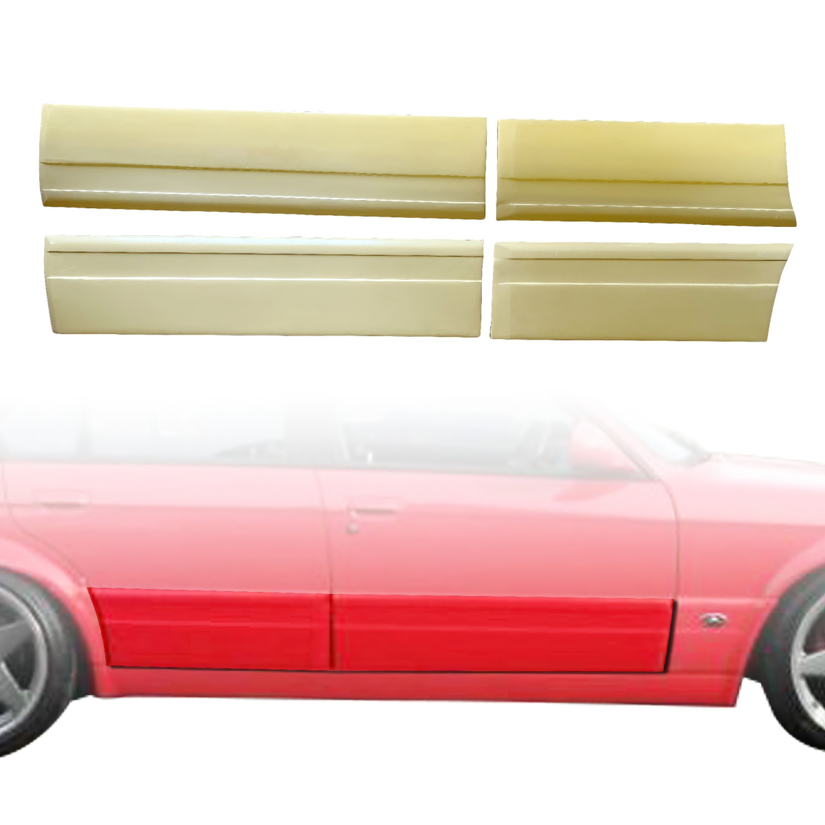 Modify your BMW 3-Series 1984 with our Exterior/Side Skirts - 