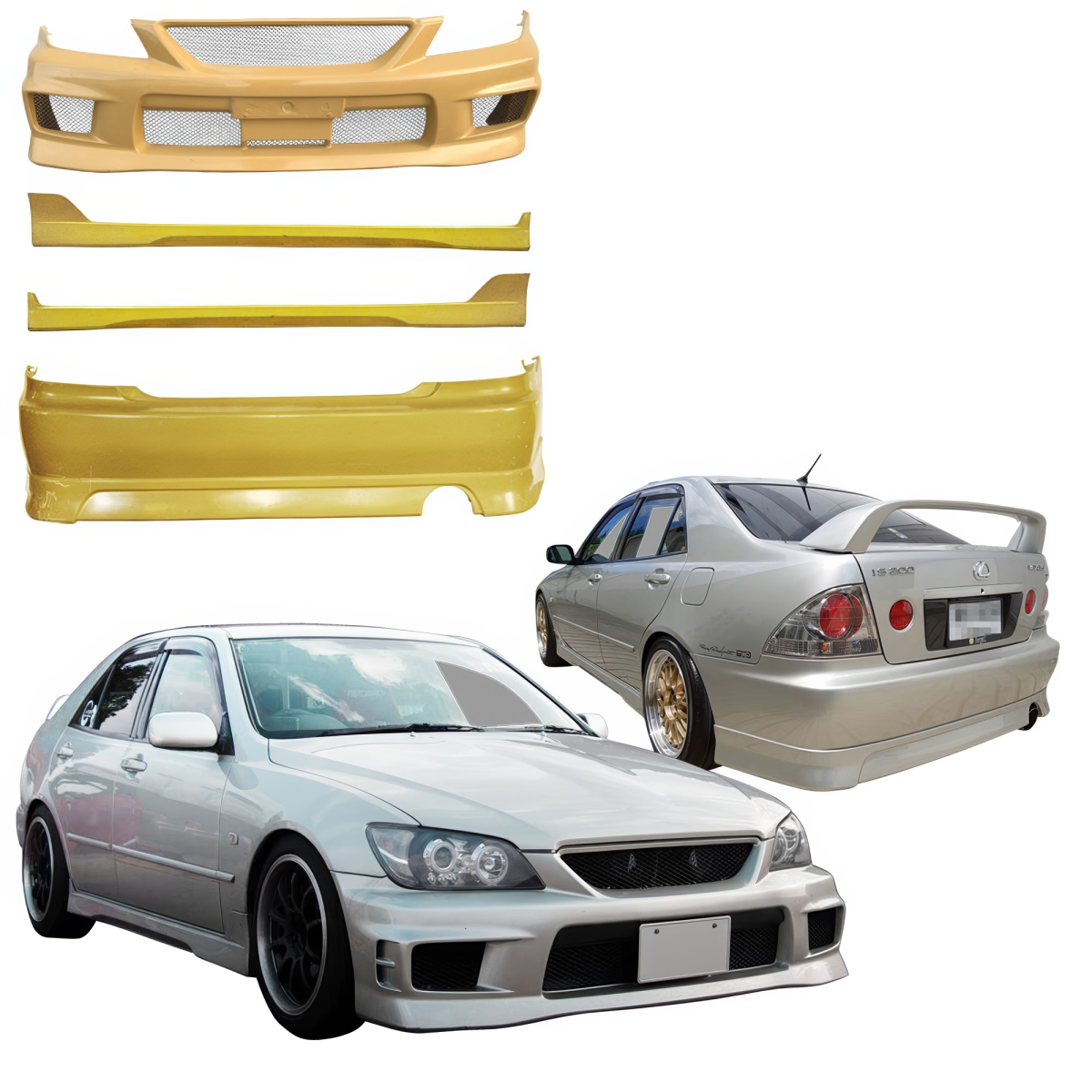Modify your Lexus IS Series 2000 with our Exterior/Complete Body Kits -