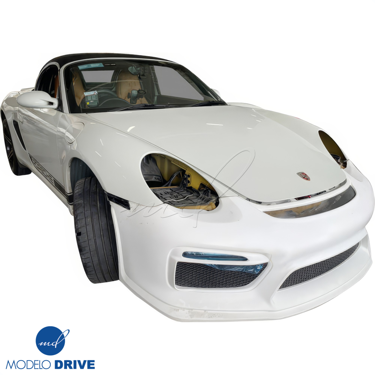 Modify your Porsche Boxster 2005 with our Exterior/Front Bumpers or Lips - 