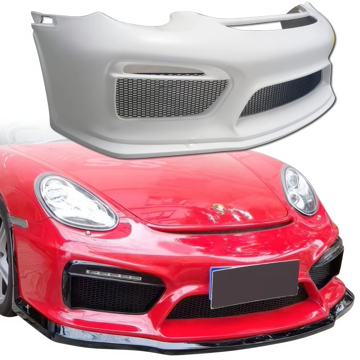 Modify your Porsche Boxster 2005 with our Exterior/Front Bumpers - 5