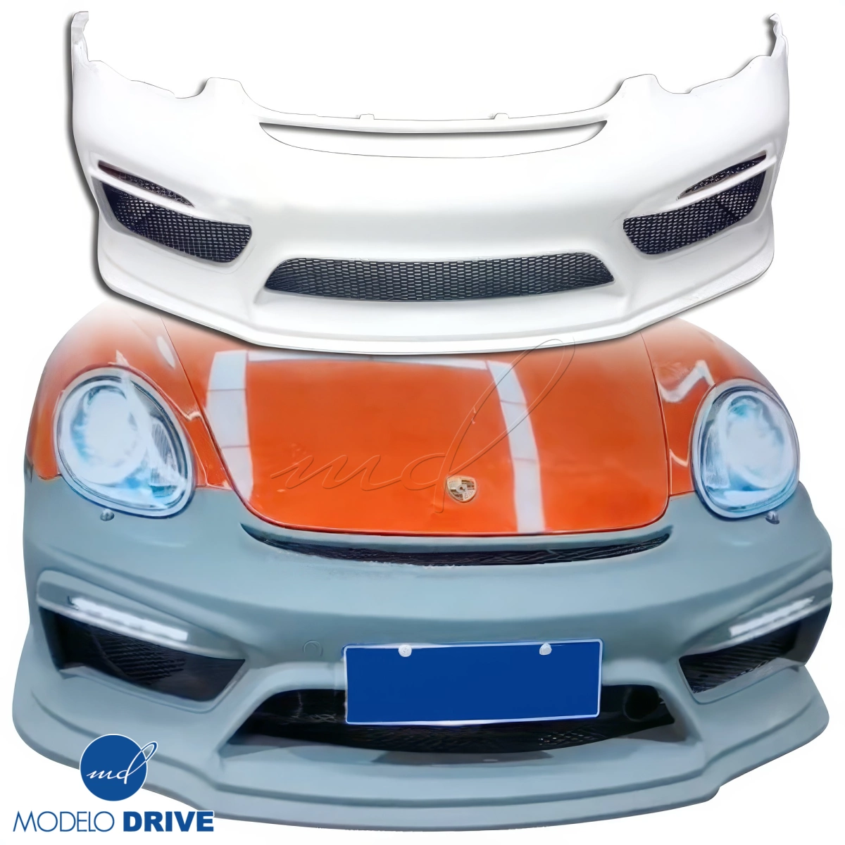 Modify your Porsche Boxster 2005 with our Exterior/Front Bumpers - 14