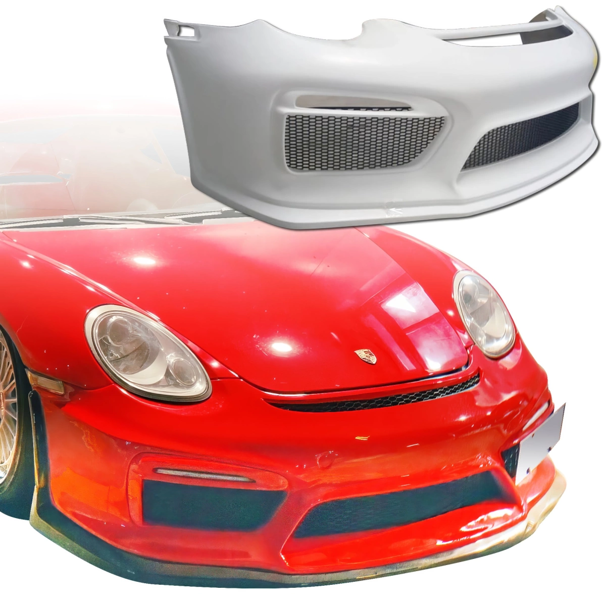 Modify your Porsche Cayman 2006 with our Exterior/Front Bumpers - 5