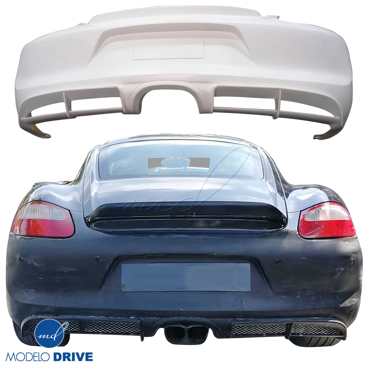 Modify your Porsche Cayman 2006 with our Exterior/Rear Bumpers - 10
