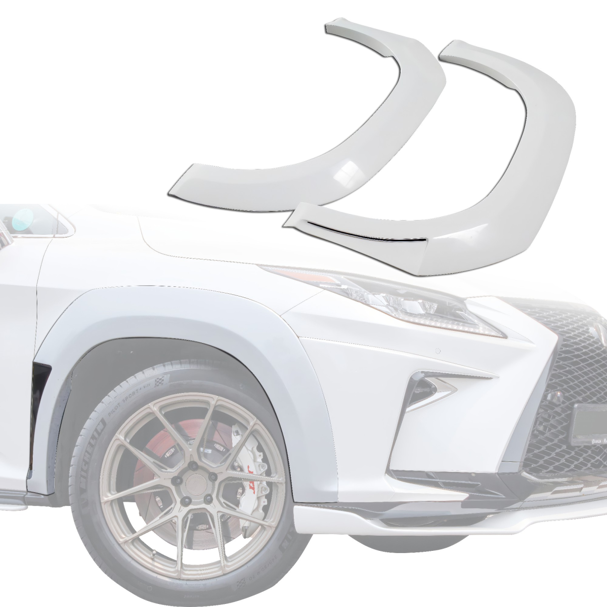 Modify your Lexus RX350 2016 with our Exterior/Wings - 