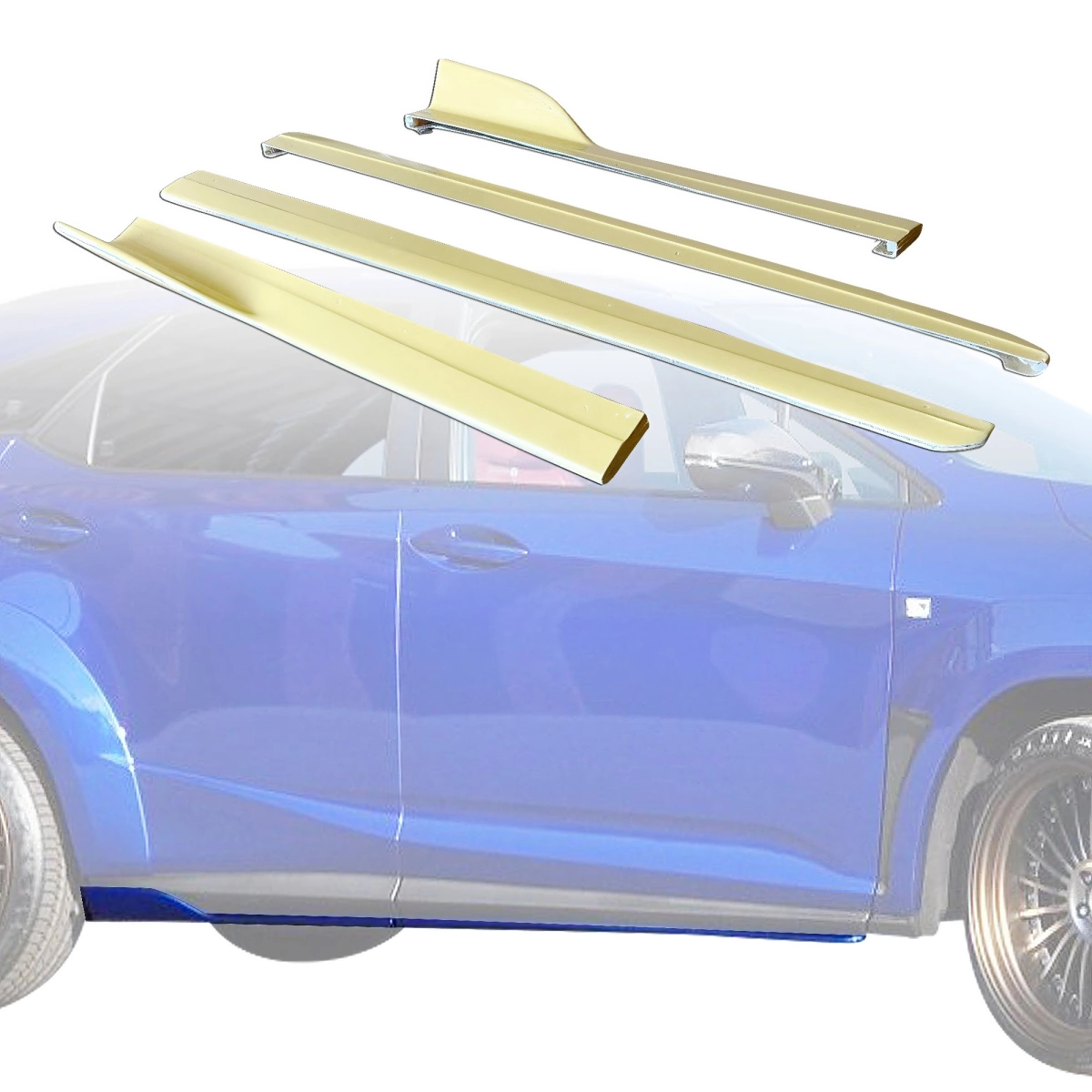 Modify your Lexus RX350 2016 with our Exterior/Side Skirts - 6