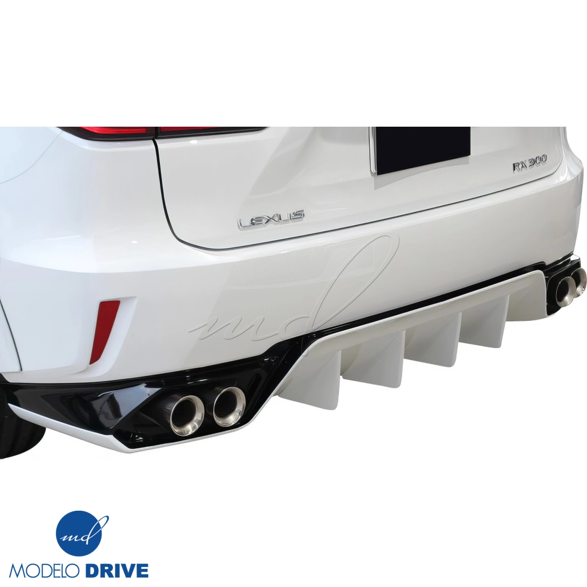Modify your Lexus RX350 2016 with our Exterior/Rear Lips - 5