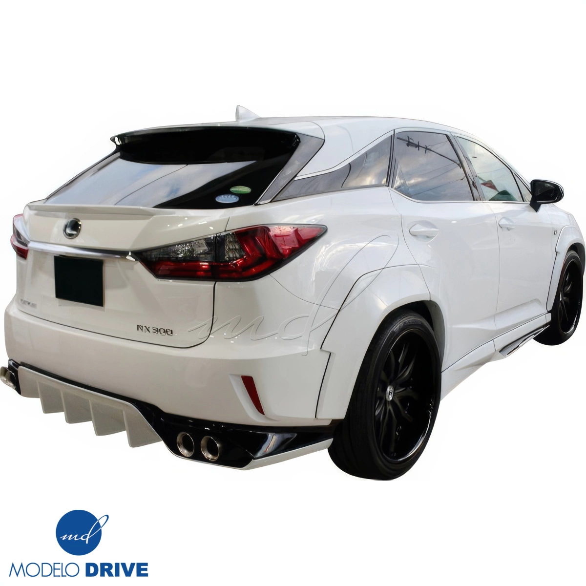 Modify your Lexus RX350 2016 with our Exterior/Rear Lips - 6