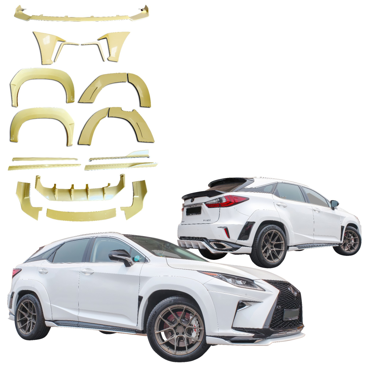 Modify your Lexus RX350 2016 with our Exterior/Complete Body Kits - 