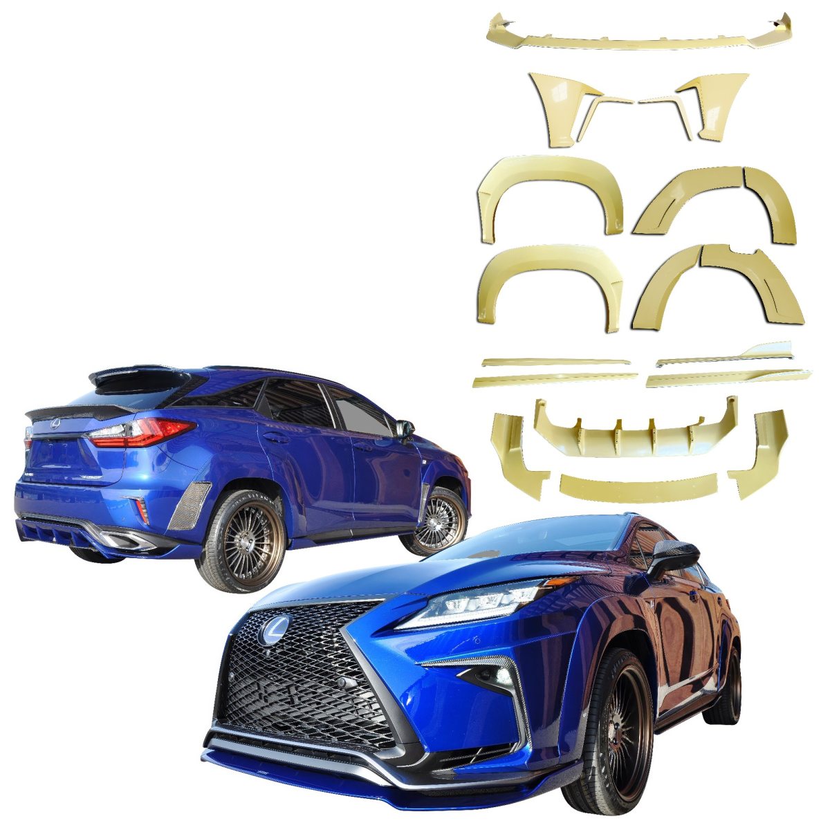 Modify your Lexus RX350 2016 with our Exterior/Complete Body Kits - 